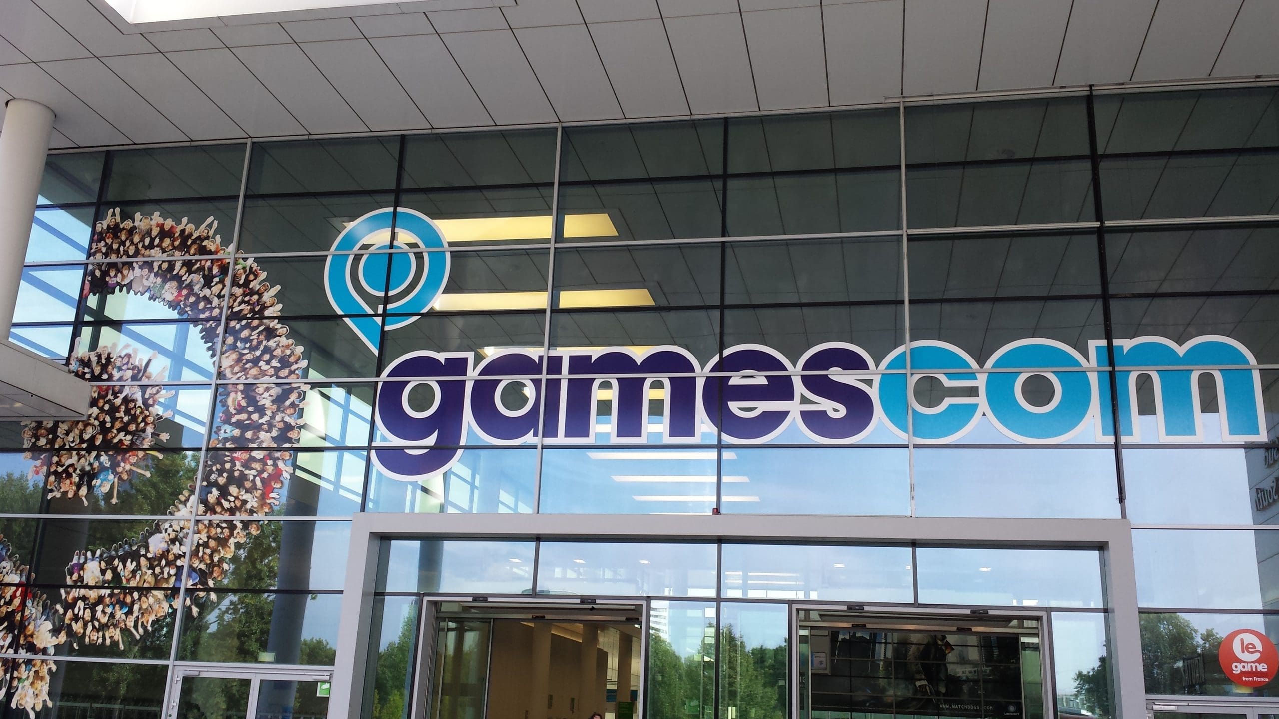 gamescom - Köln Messe Südeingang