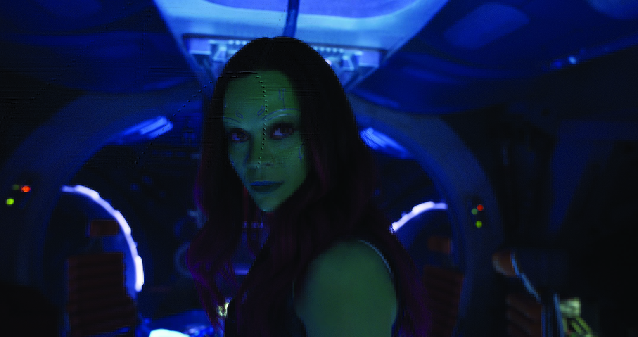 Guardians Of The Galaxy Vol. 2..Gamora (Zoe Saldana)..Ph: Film Frame..©Marvel Studios 2017