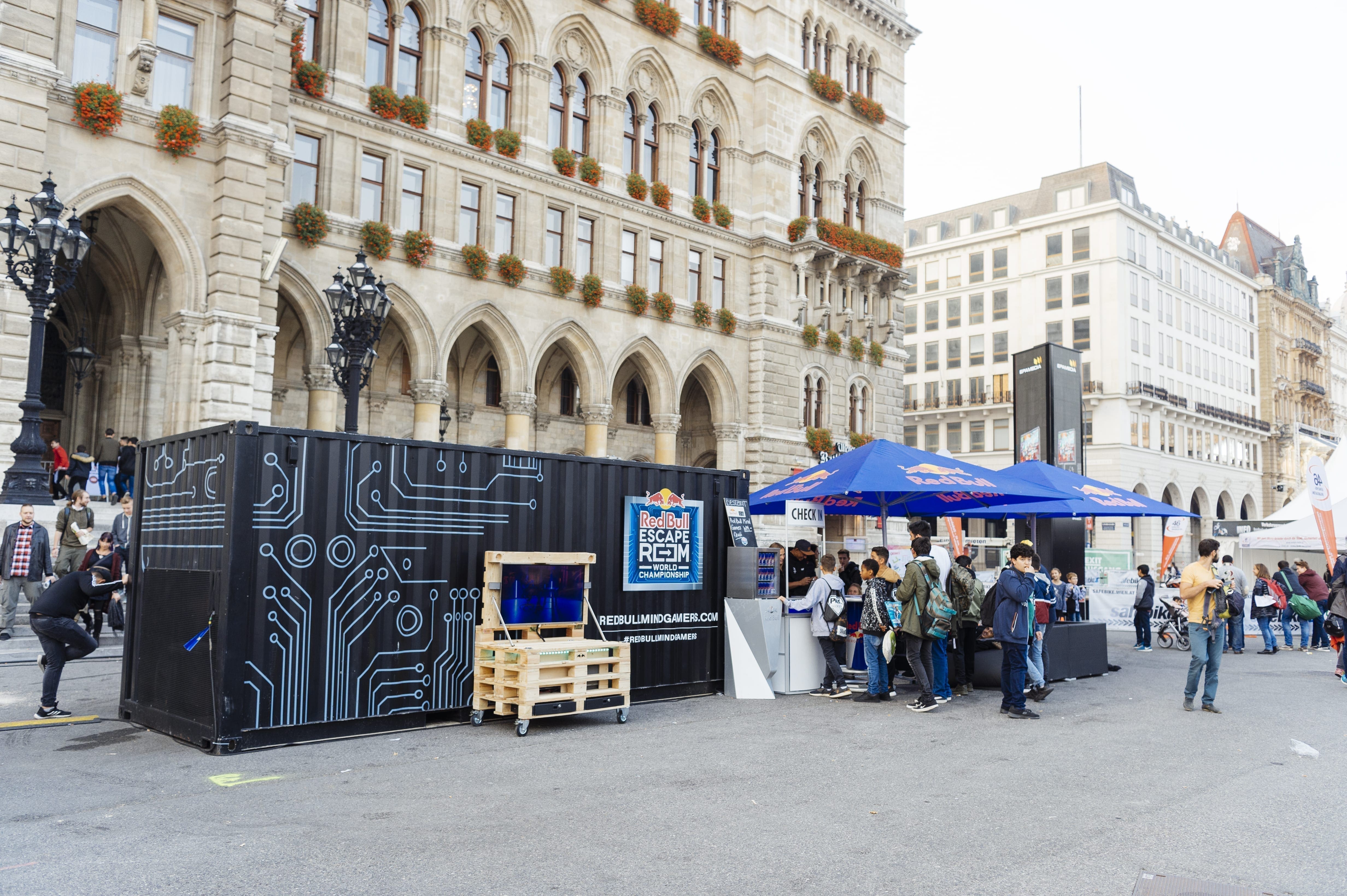 Venue of the Red Bull Escape Room World Championship Qualifier 2018 Vienna, Austria on October 19th, 2018