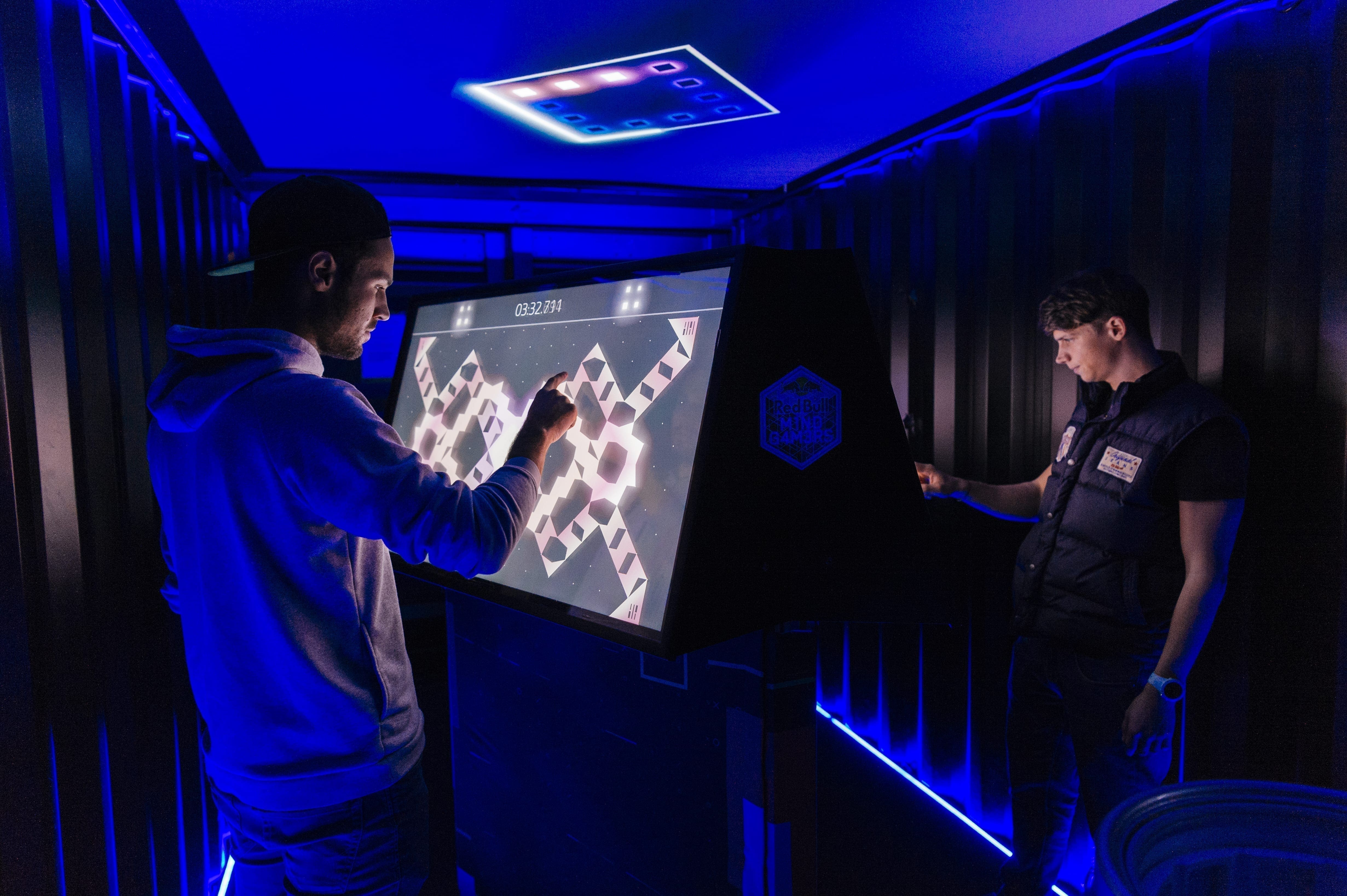 Competitors at the Red Bull Escape Room World Championship Qualifier 2018 Vienna, Austria on October 19th, 2018