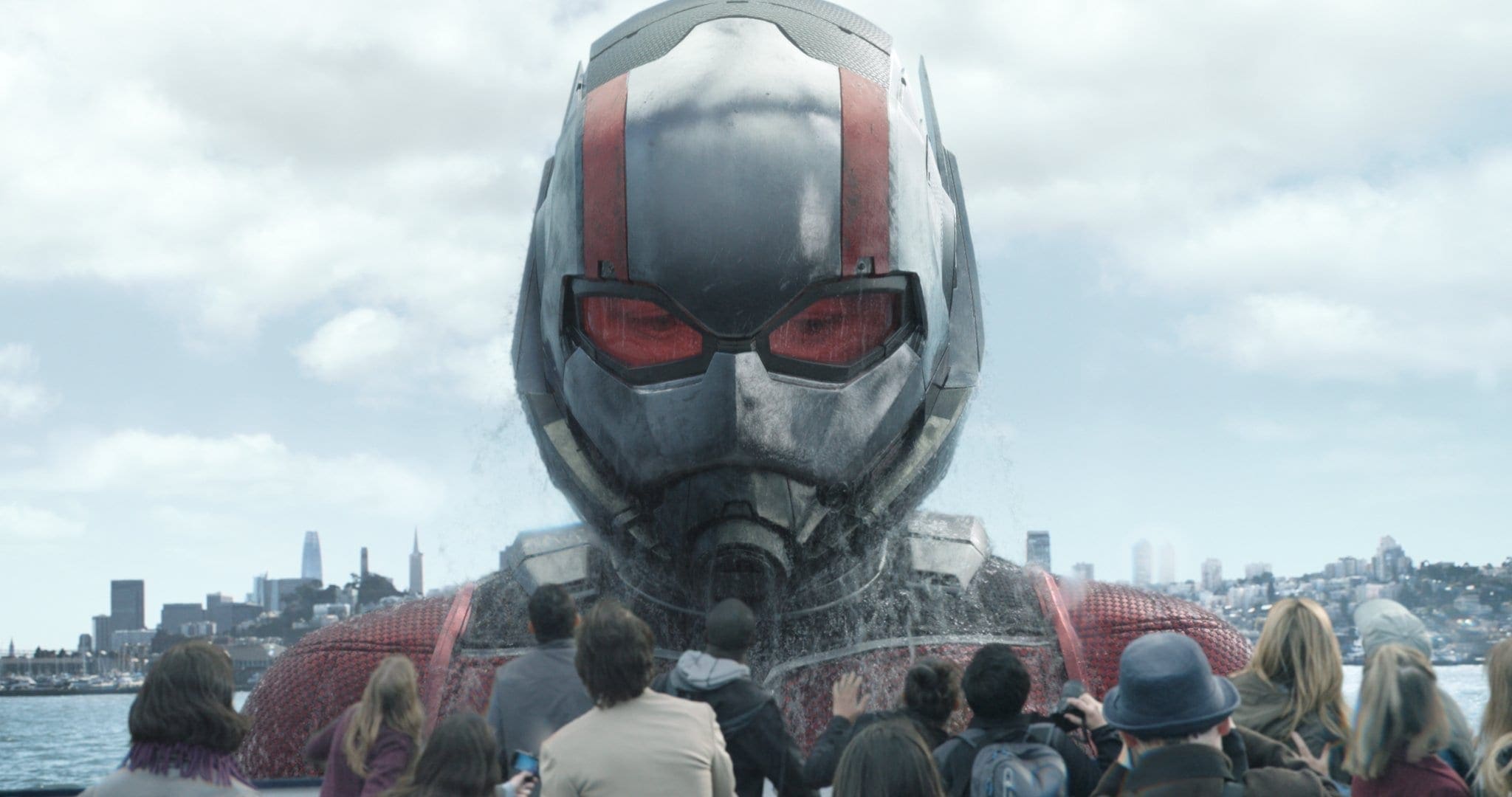 Marvel Studios' ANT-MAN AND THE WASP..Ant-Man/Scott Lang in his Giant-Man form (Paul Rudd)..Photo: Film Frame..©Marvel Studios 2018