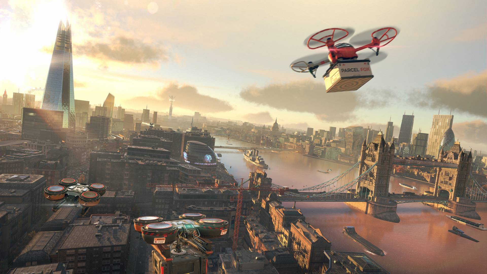 Ubisoft Store Winter Sale Screenshot zeigt Drohne in Watch Dogs: Legion