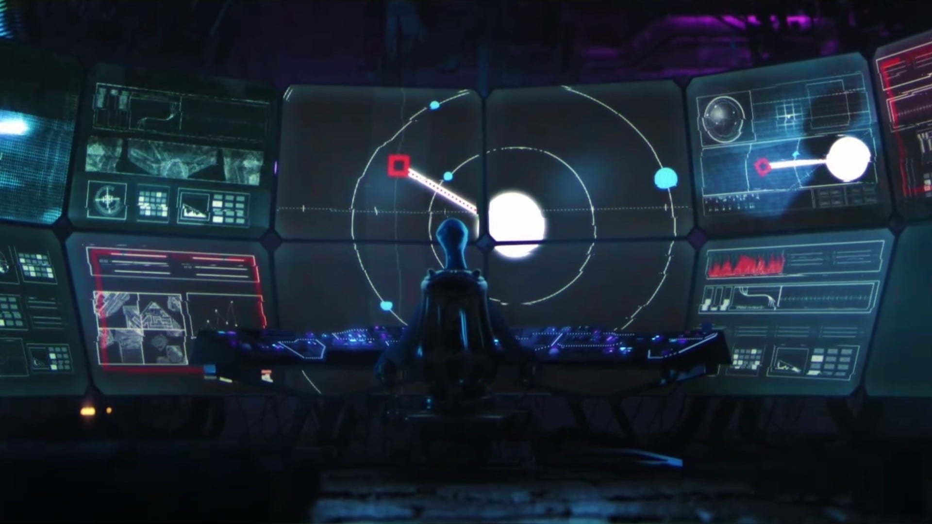 Stellaris Nemesis Erweiterung außerirdische Entität am Rechner