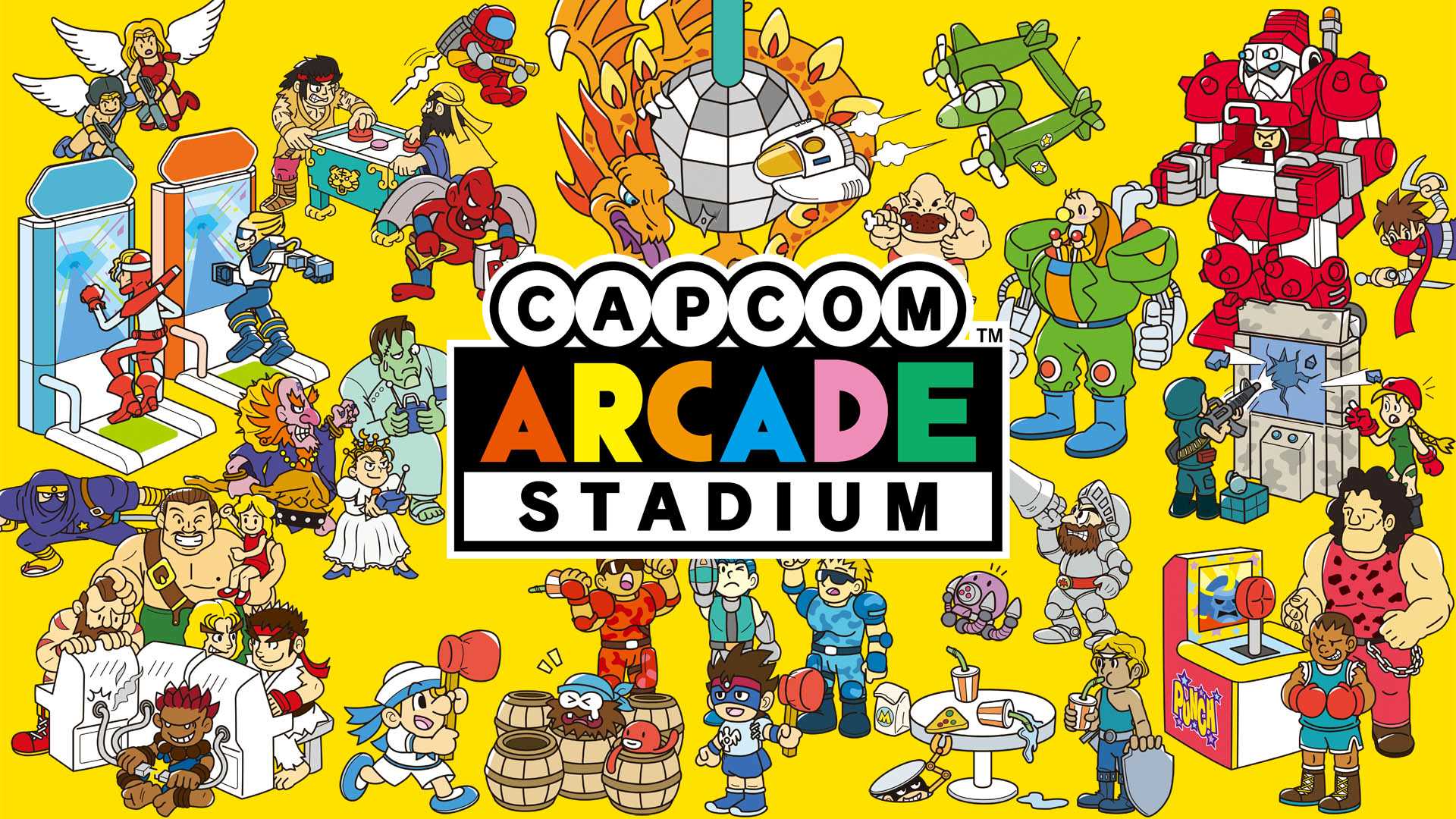 Capcom Arcade Stadium - Keyart