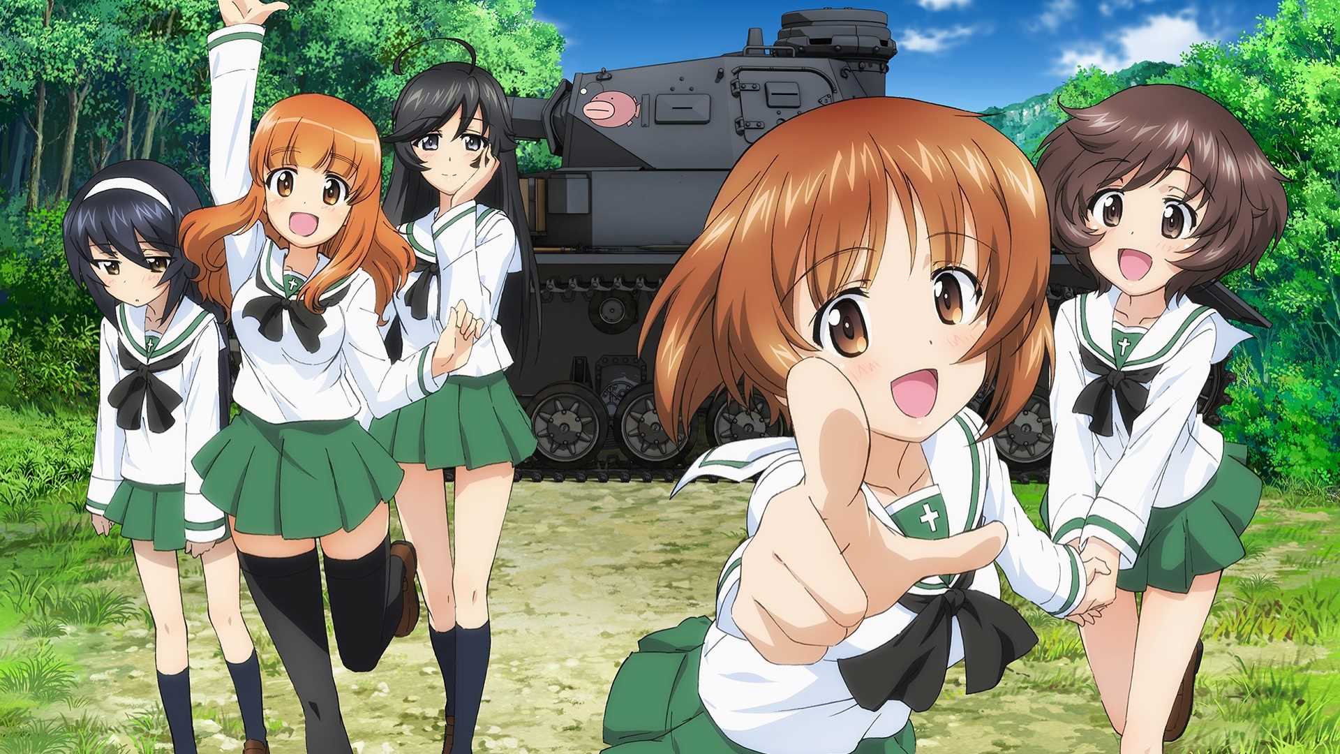 Girls und Panzer World of Tanks - Keyart