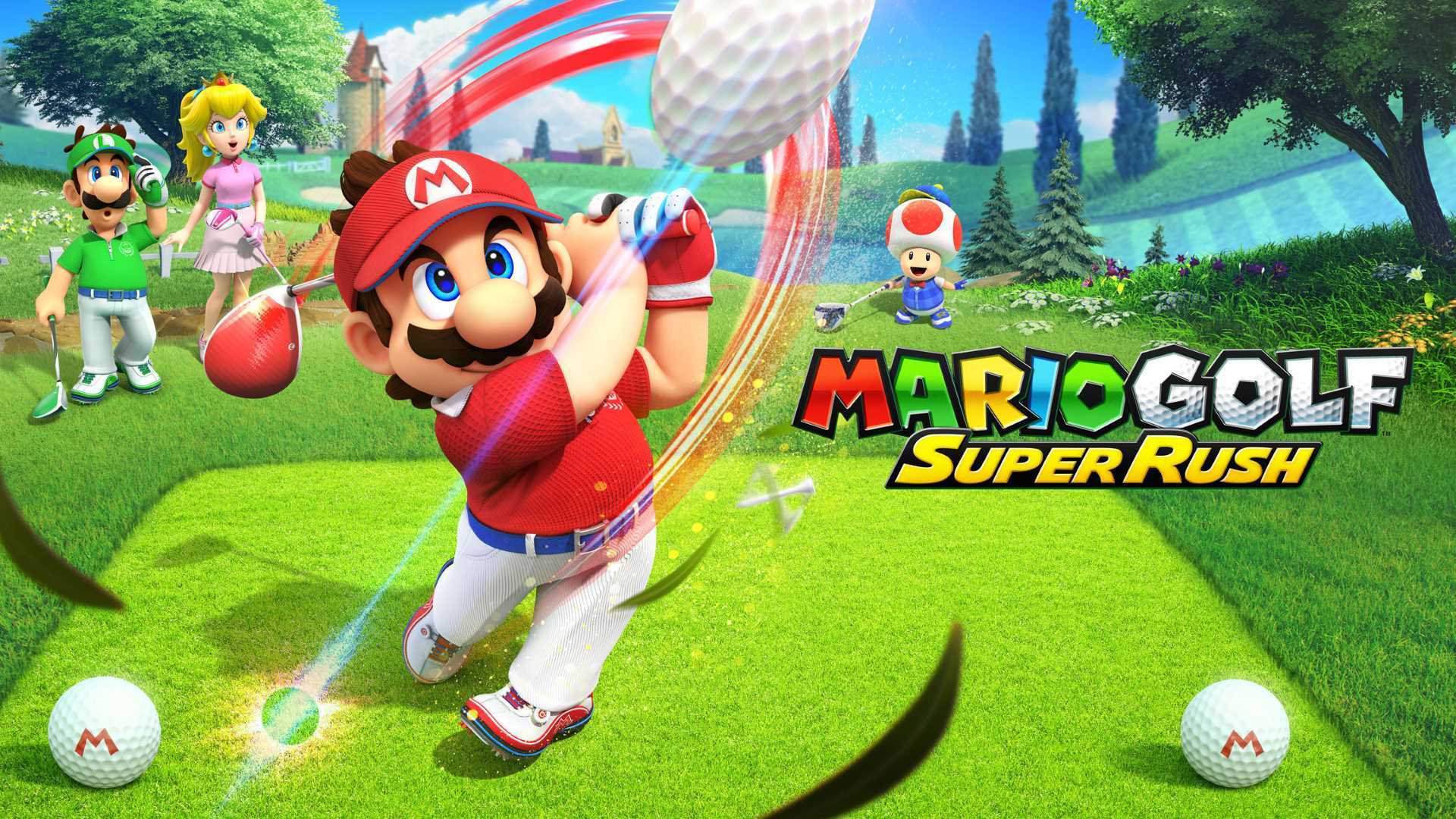 Mario Golf: Super Rush - Key Art