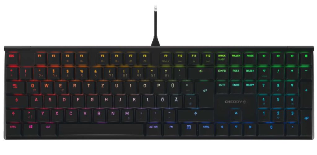 CHERRY MX 10.0N RGB tastatur
