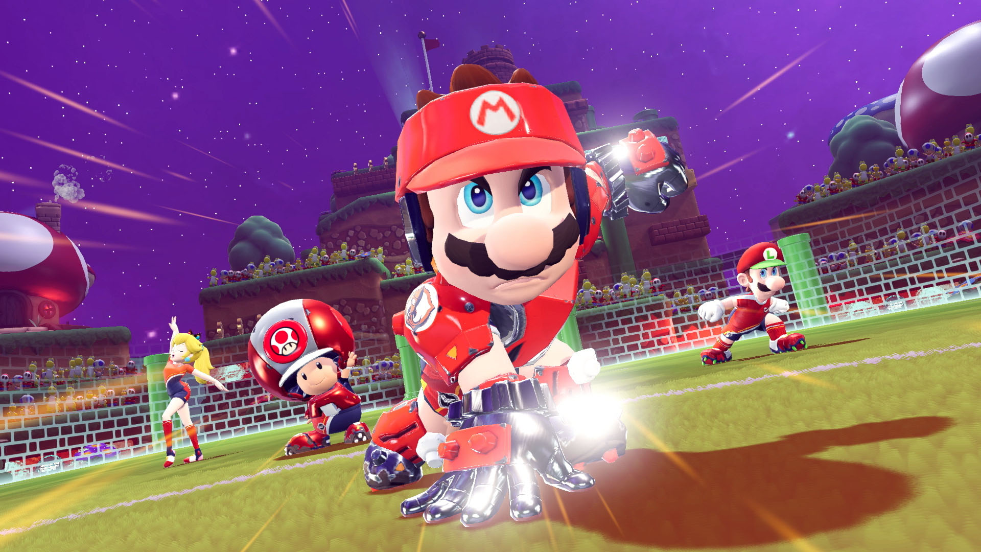 Mario Strikers: Battle League Football Mario