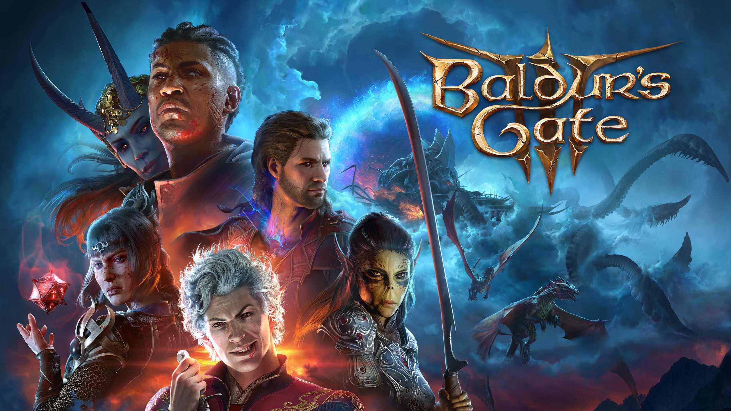 Baldurs Gate 3 keyart