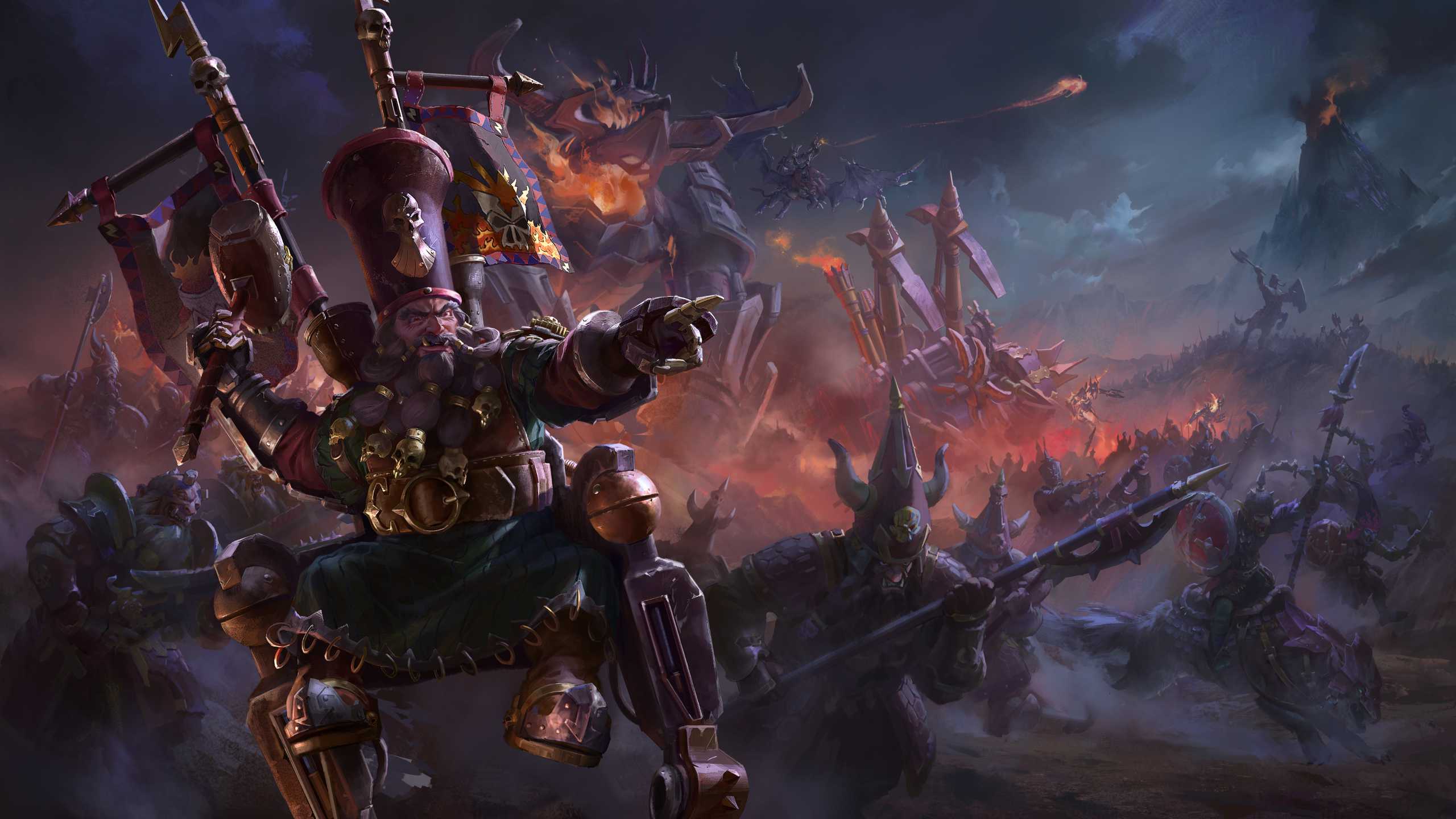 Warhammer-III_Forge-of-the-Chaos-Dwarfs_Key_Art_4k
