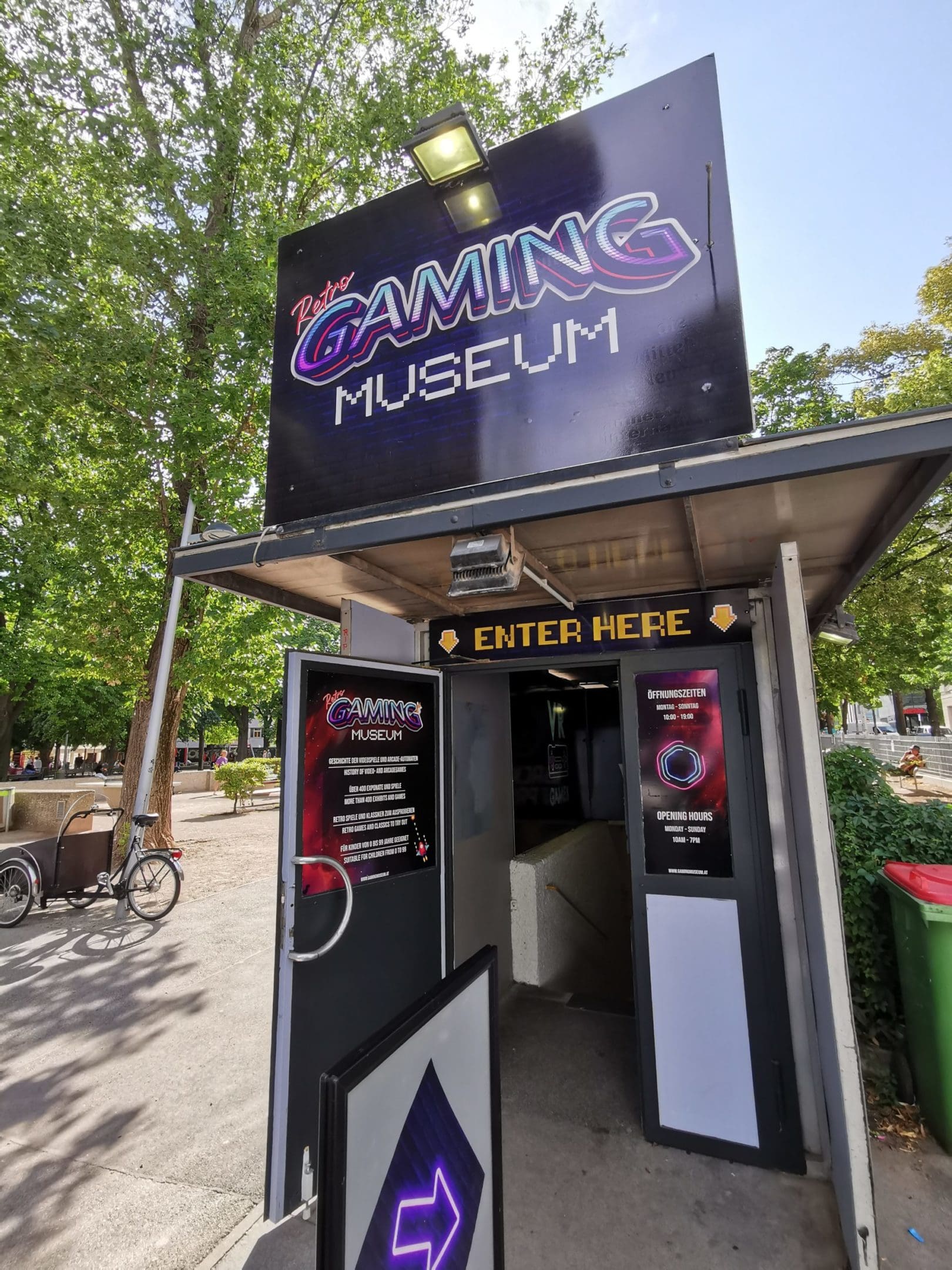 Gaming Museum Eingang