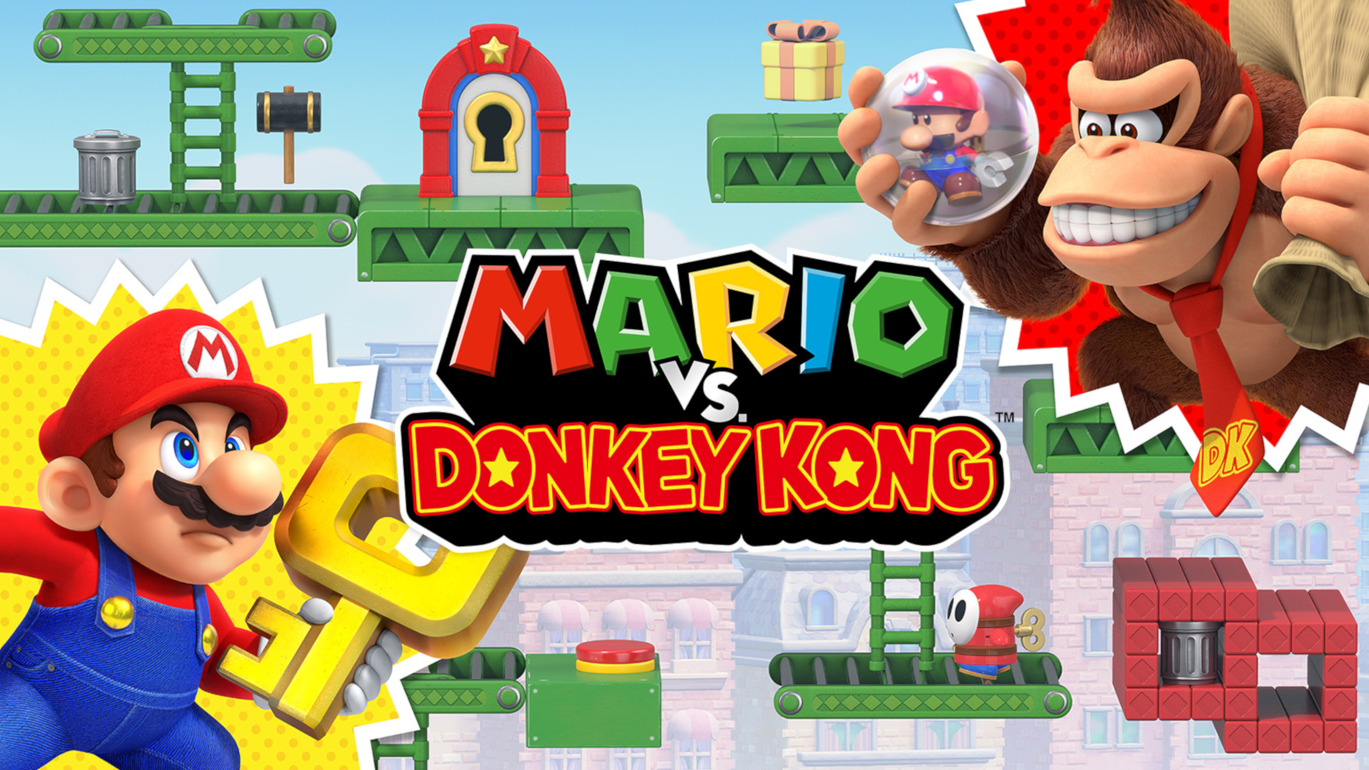 Mario vs. Donkey Kong Title