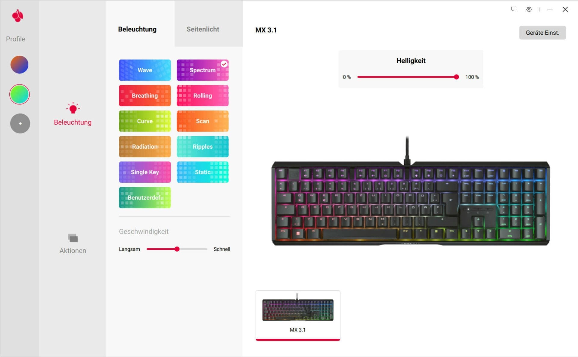Xtrfy Software CHERRY XTRFY MX 3.1 und M50 Wireless im Test - Gamers.at
