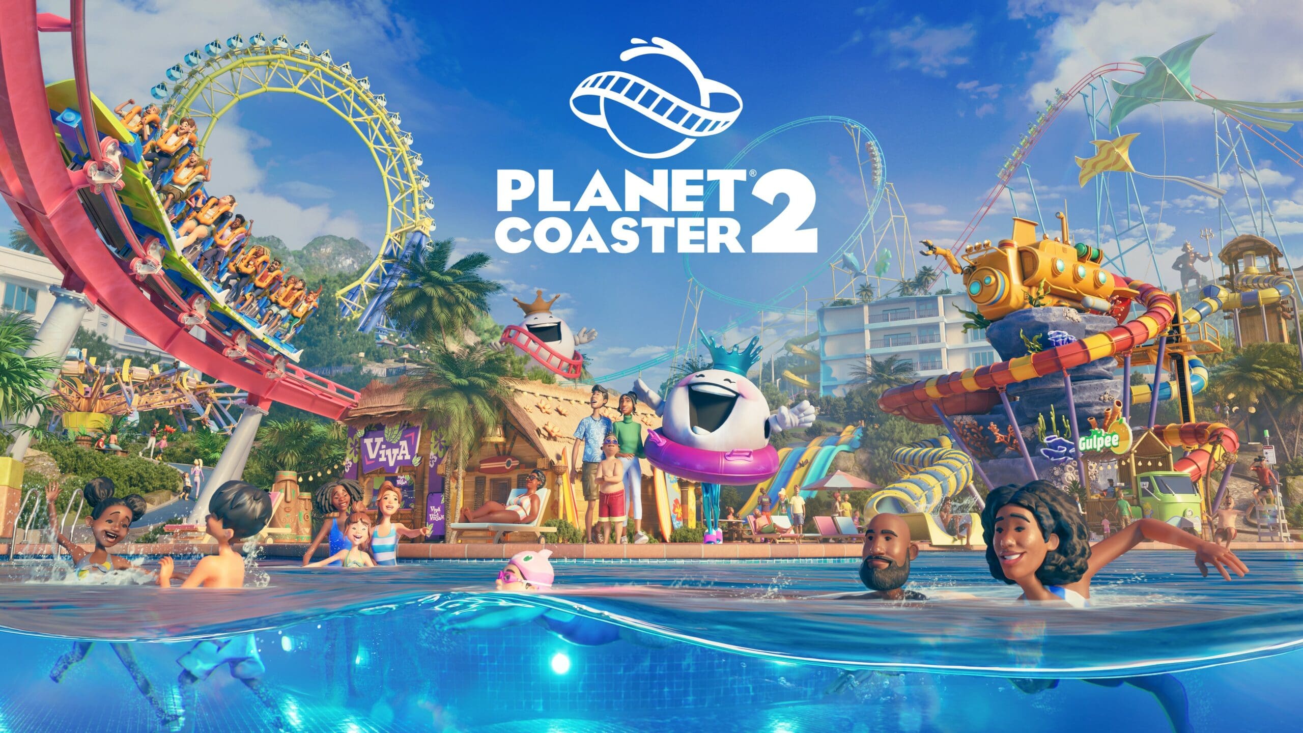 Planet Coaster 2 Key Art Header