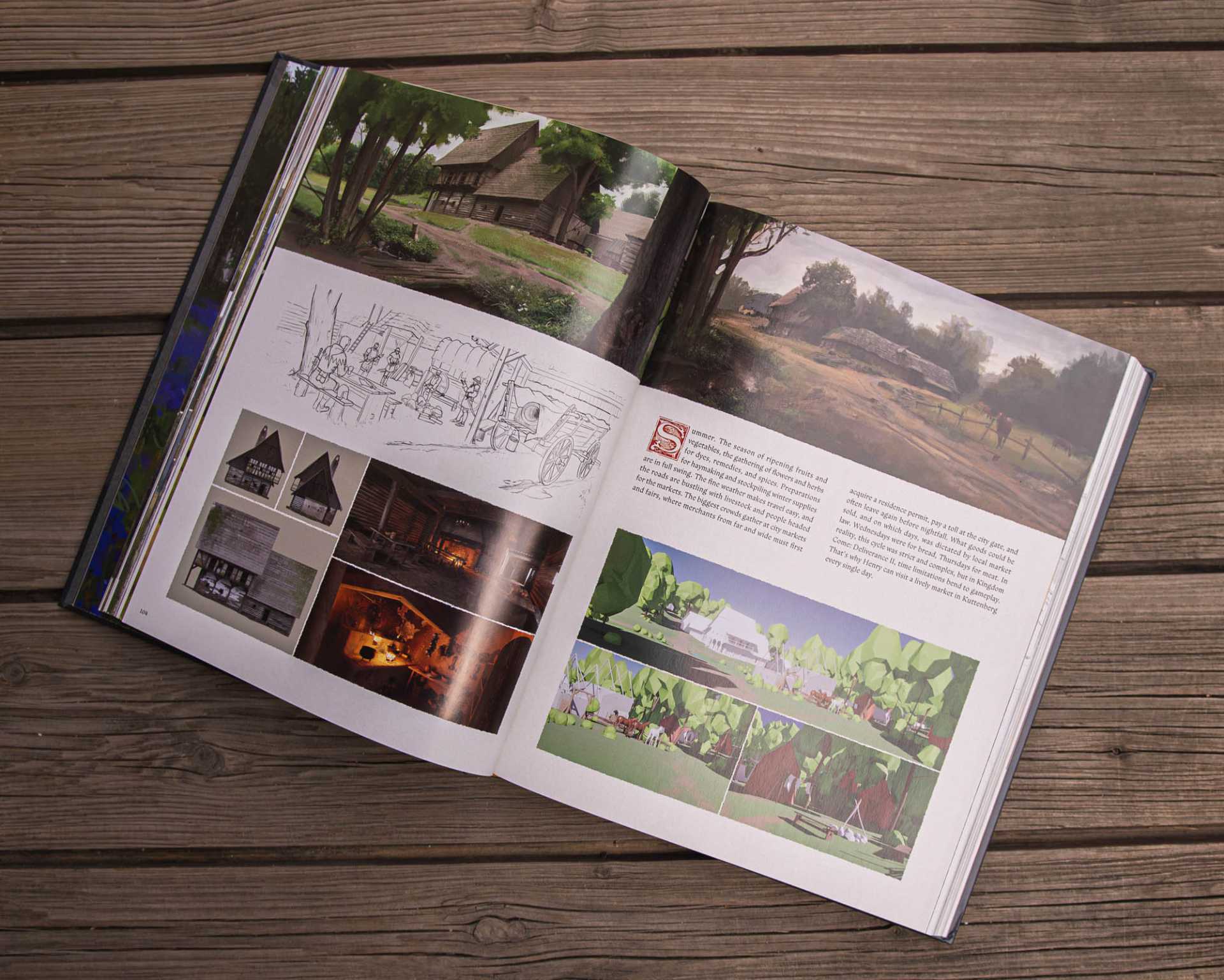 The Art of Kingdom Come: Deliverance II - Beispielseite