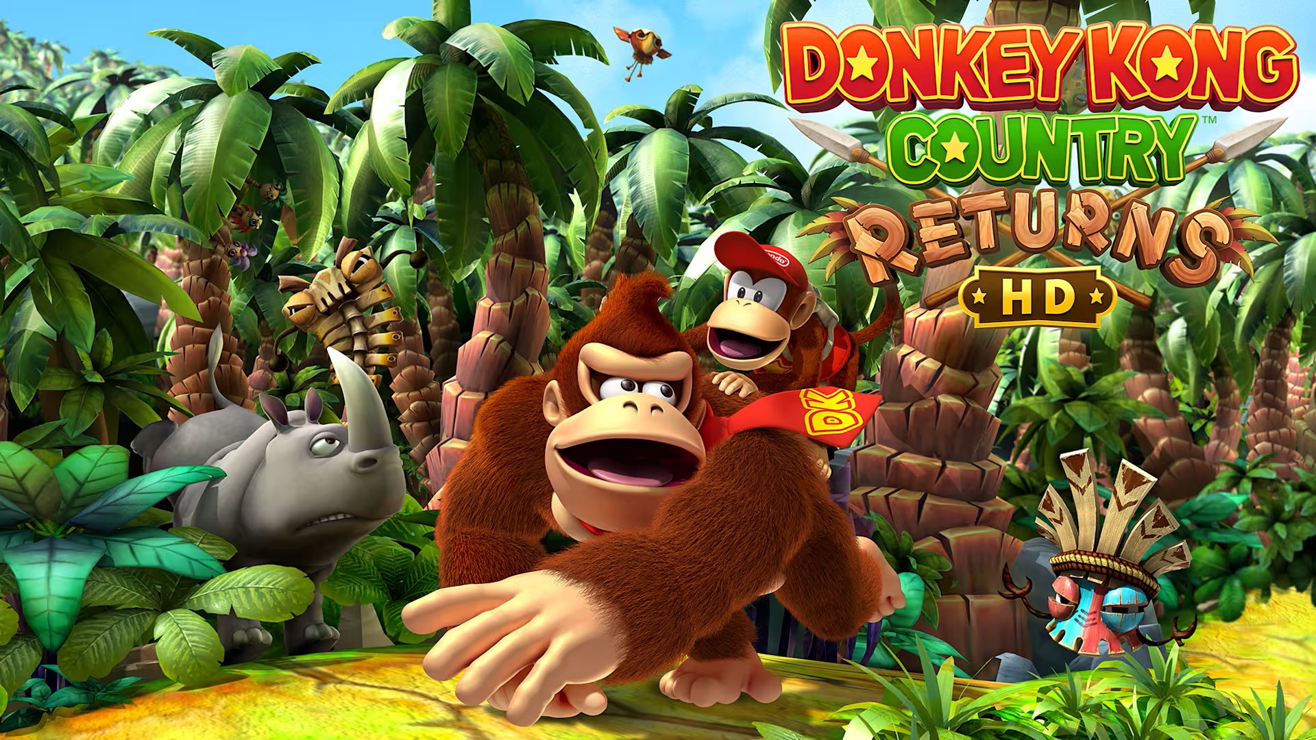 Donkey Kong Country Returns HD Header