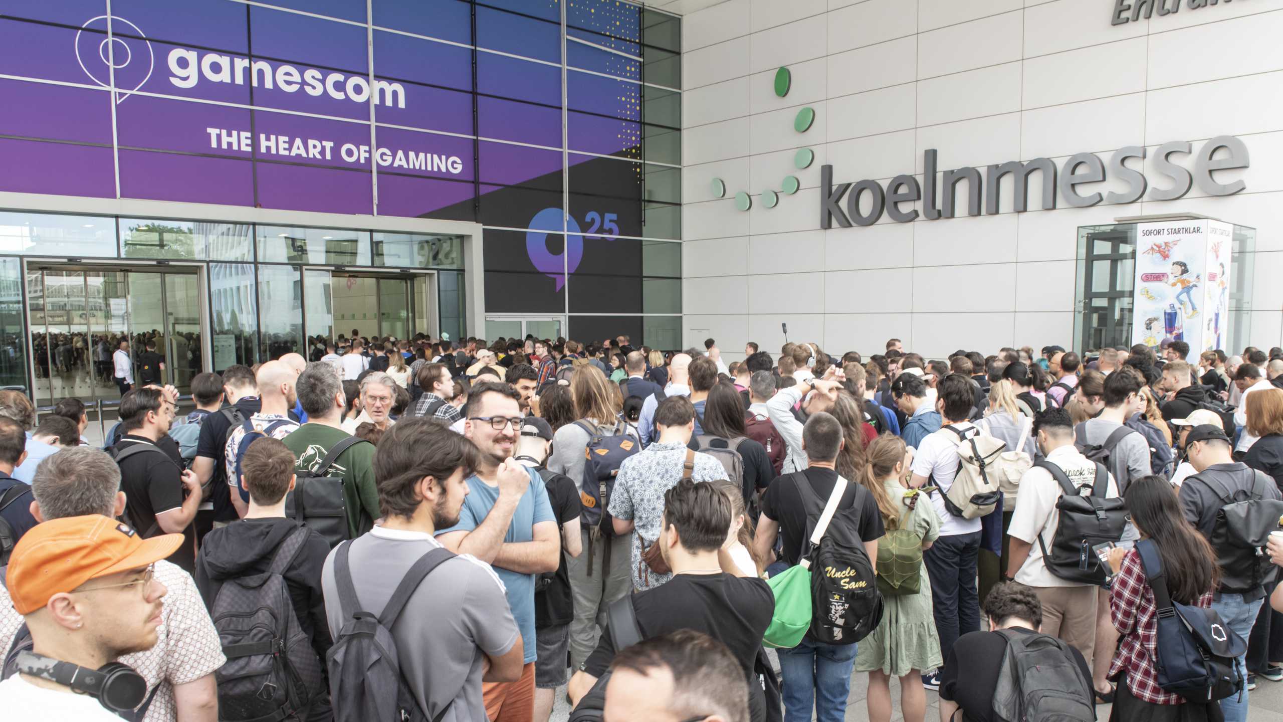 gamescom 2025 - Eingang Süd