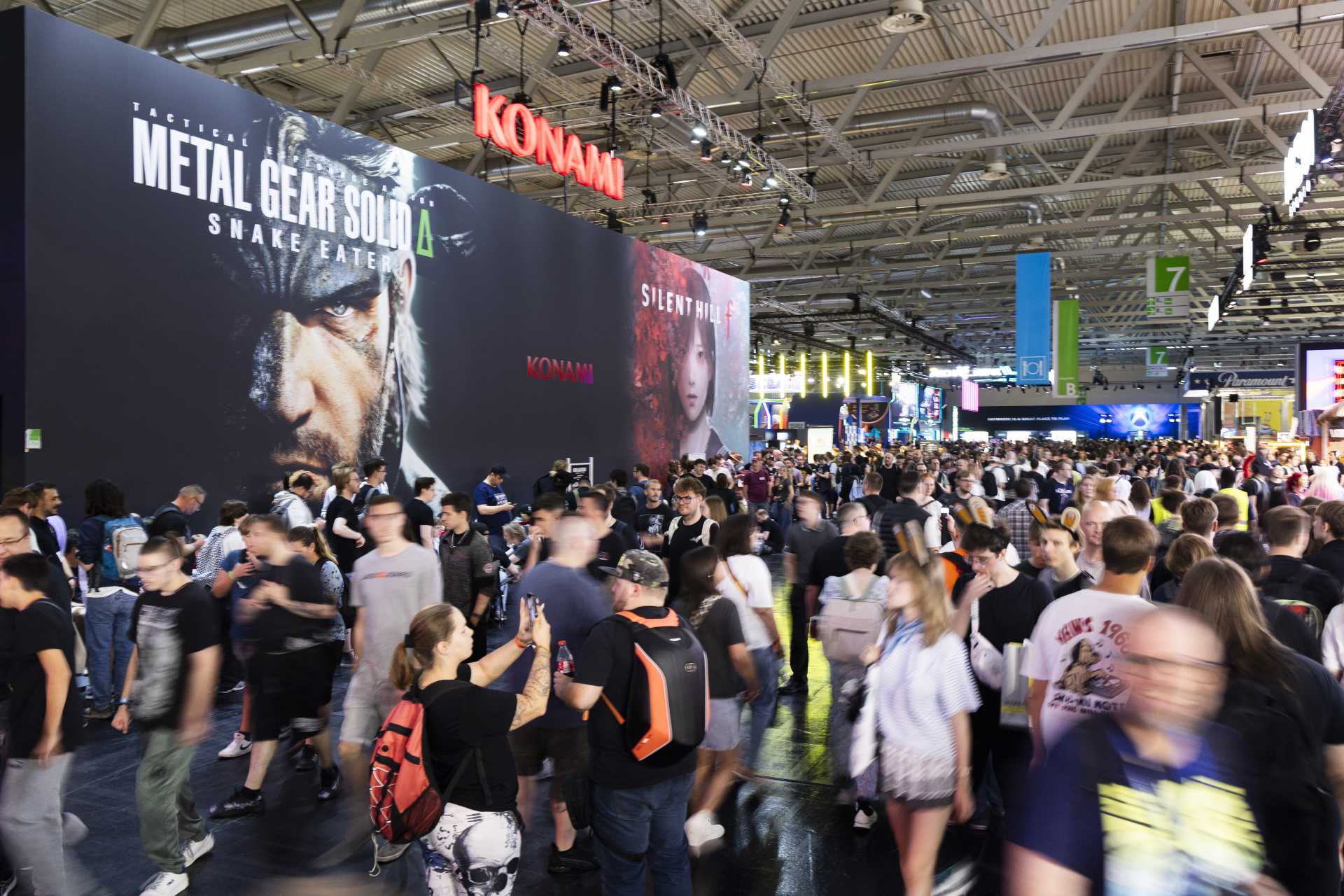 gamescom 2025 - Hallendurchblick, Halle 7