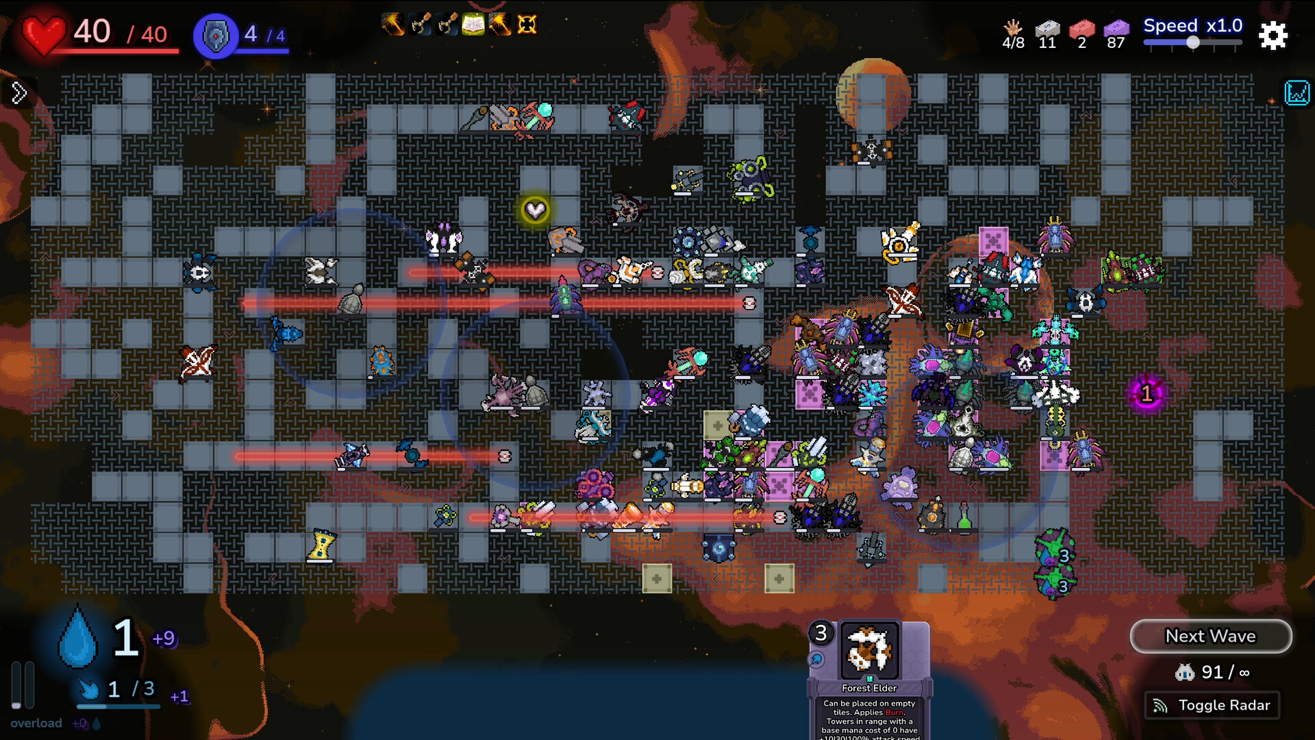 Screenshot aus Tower Tactics II