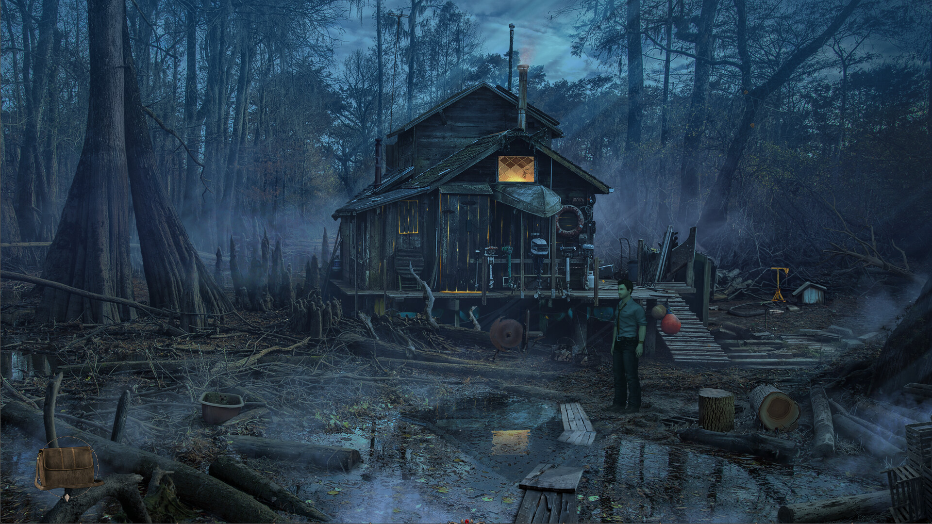 Gameplay-Screenshot aus The Mystery of Oak Island