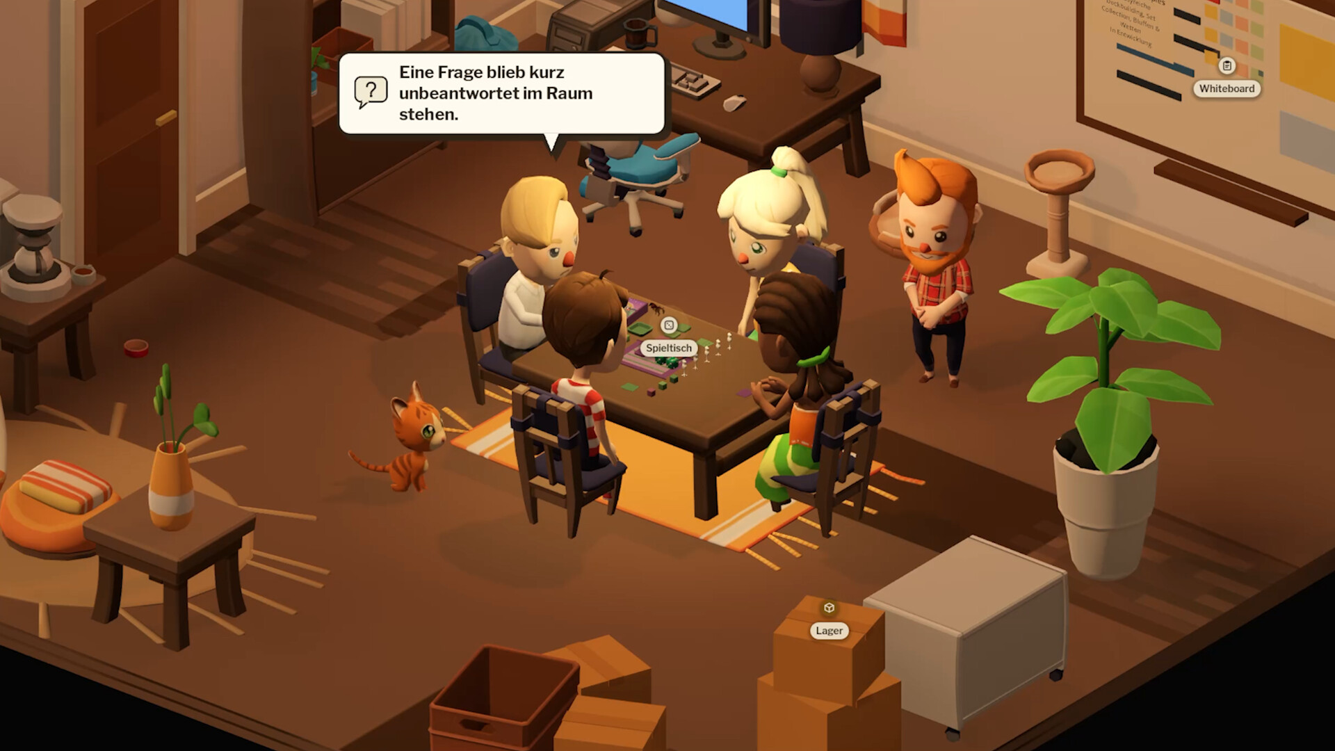 Gameplay-Screenshot aus Board Game Tycoon