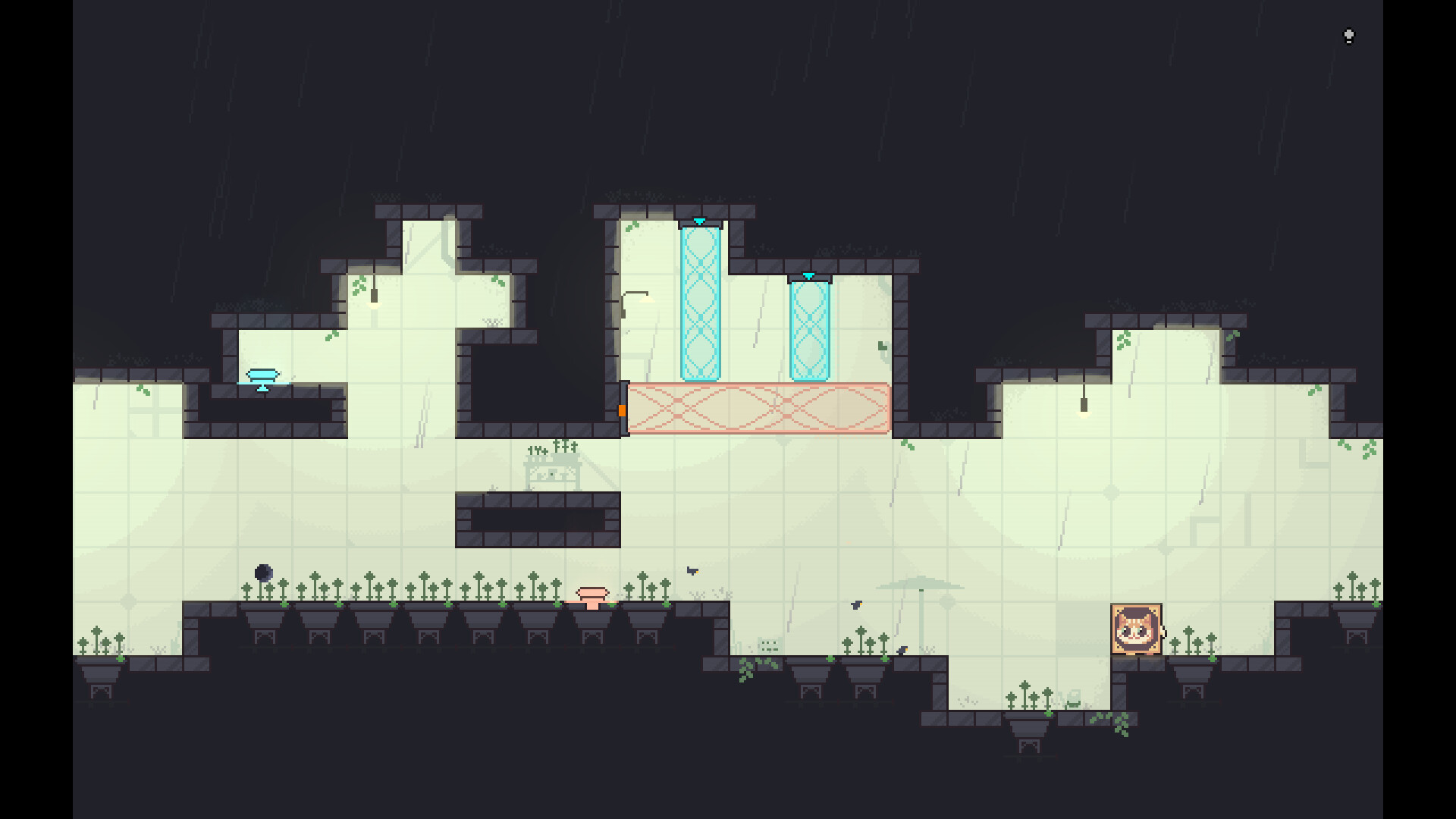 Screenshot aus Nyantum Jump