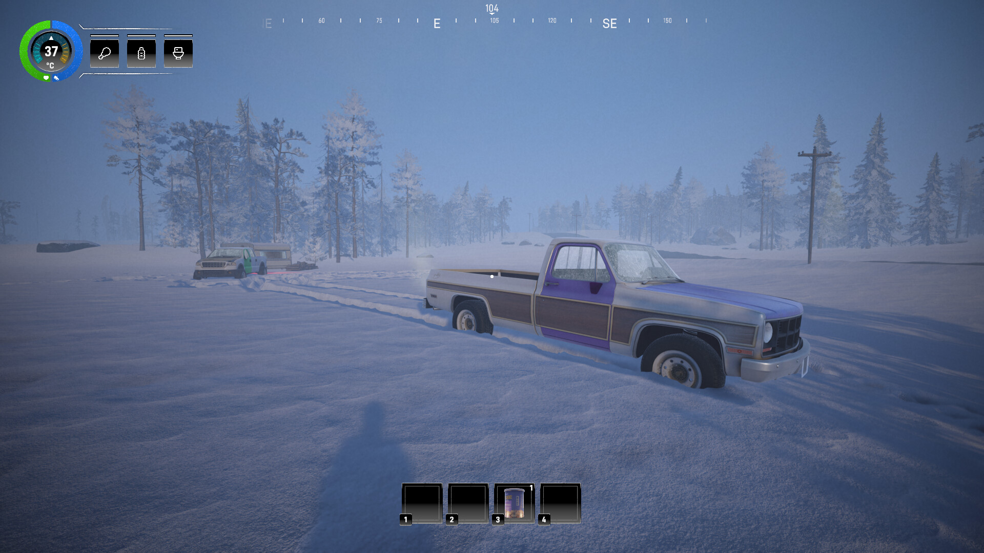 Screenshot aus Arctic Drive