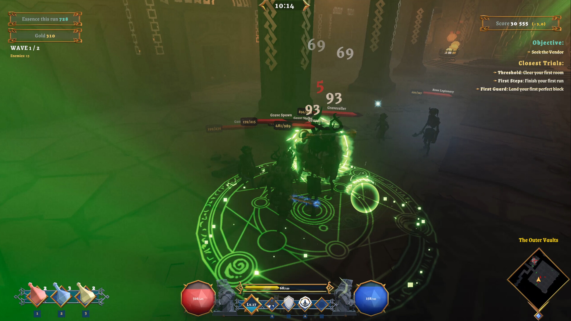 Screenshot aus Kazfall